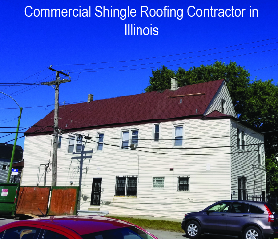 Commercial Architectural Shingle Roofing Contractor in Illinois