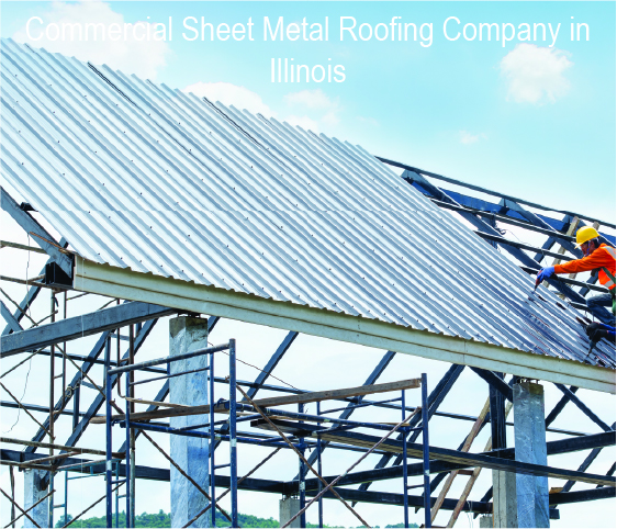 Commercial Sheet Metal Roofing Company in Illinois