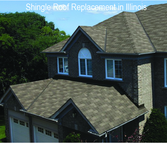 Brown Asphalt Shingle Roof Replacement For Residential Home In Downers Grove, IL