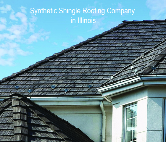 Synthetic Shingle Roofing Company Bolingbrook, Waukegan, Skokie, Palatine, Hoffman Estates, Oak Park, IL